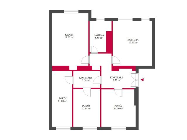 Mieszkanie 4-pokojowe Poznań Grunwald, ul. Arnolda Szylinga. Zdjęcie 16