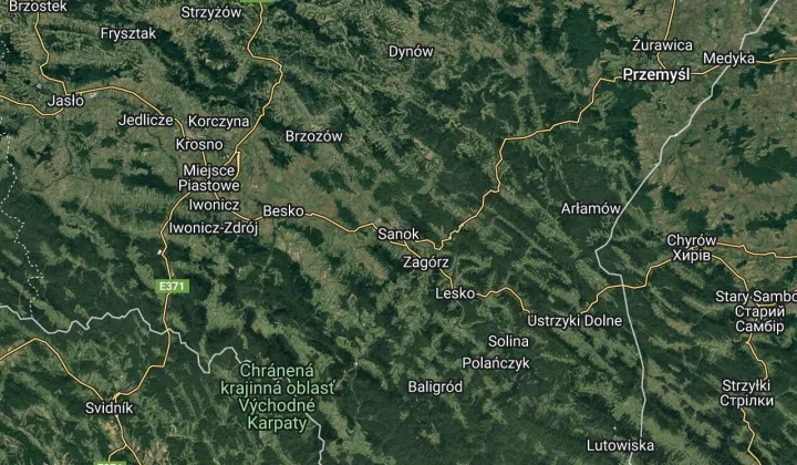 Działka budowlana Sanok Dąbrówka Polska