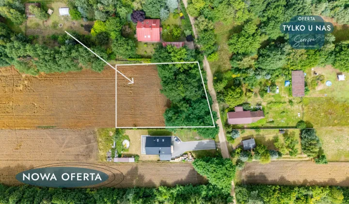 Działka budowlana Madaje Nowe