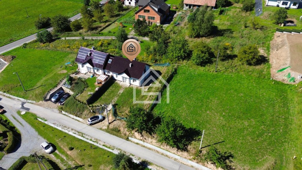 bliźniak, 3 pokoje Nowy Wiśnicz. Zdjęcie 2