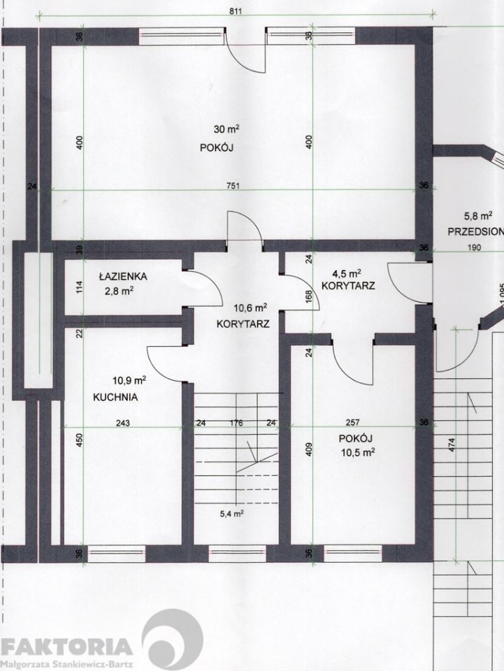 bliźniak, 6 pokoi Szczecin Podjuchy. Zdjęcie 34