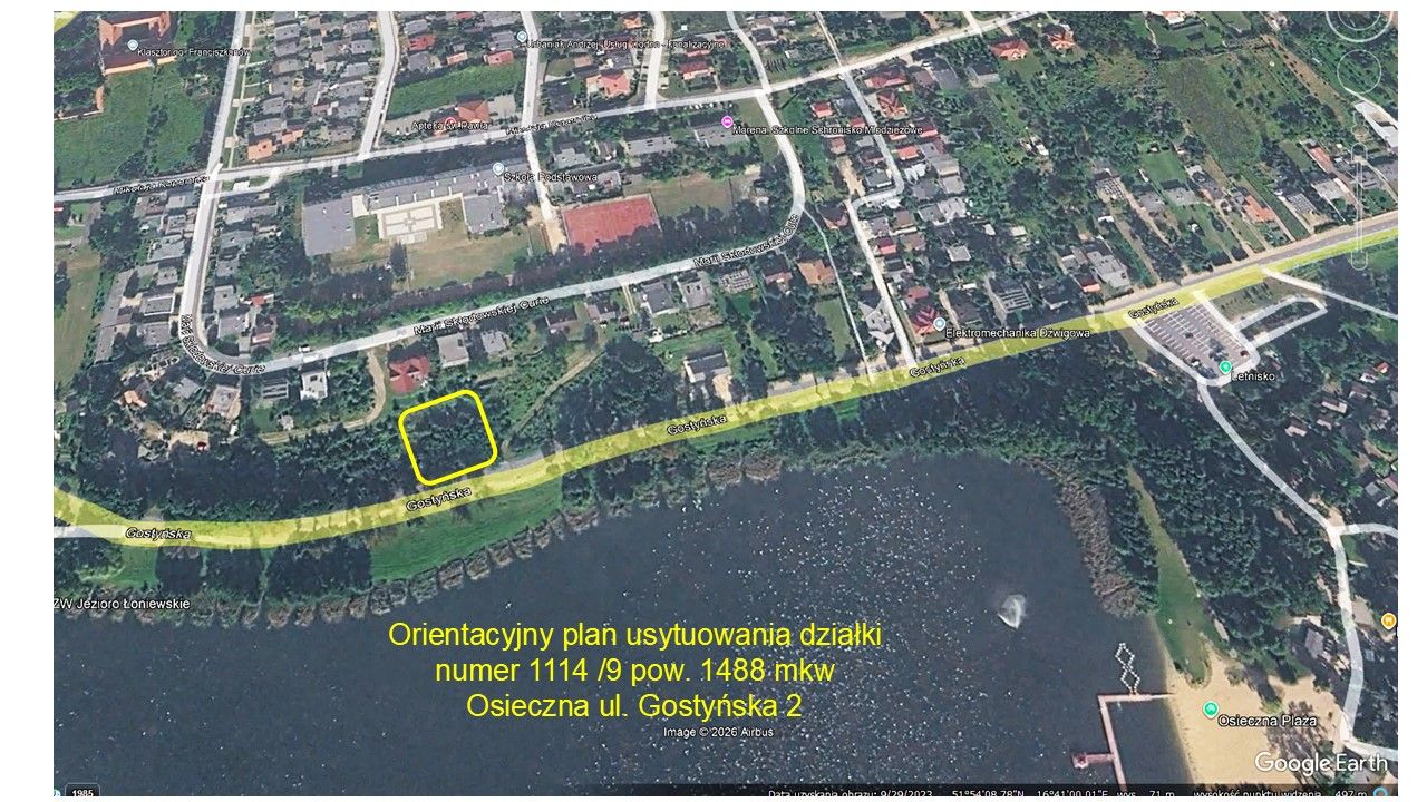 Działka budowlana Osieczna, ul. Gostyńska. Zdjęcie 2