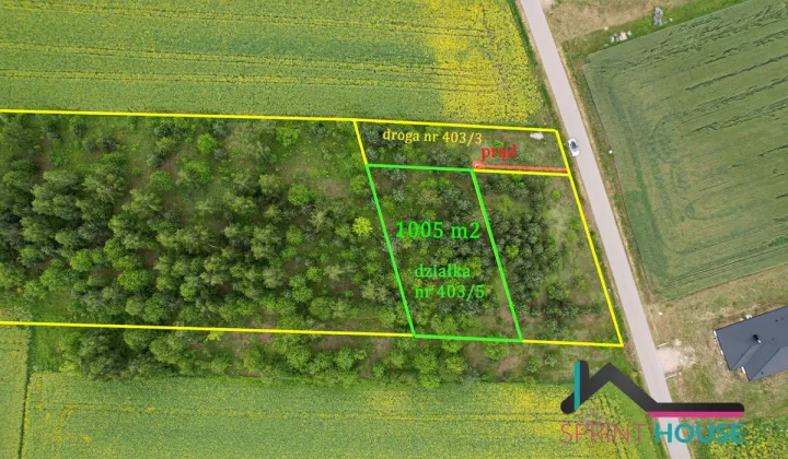 Działka budowlana Ugniewo, ul. Szkolna