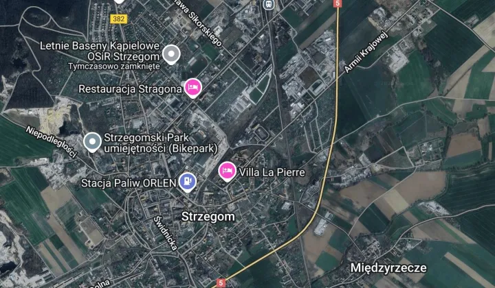 Działka budowlana Strzegom, ul. Koszarowa