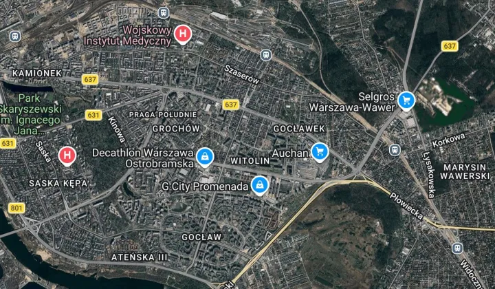 Mieszkanie 2-pokojowe Warszawa Gocław, ul. Łukowska