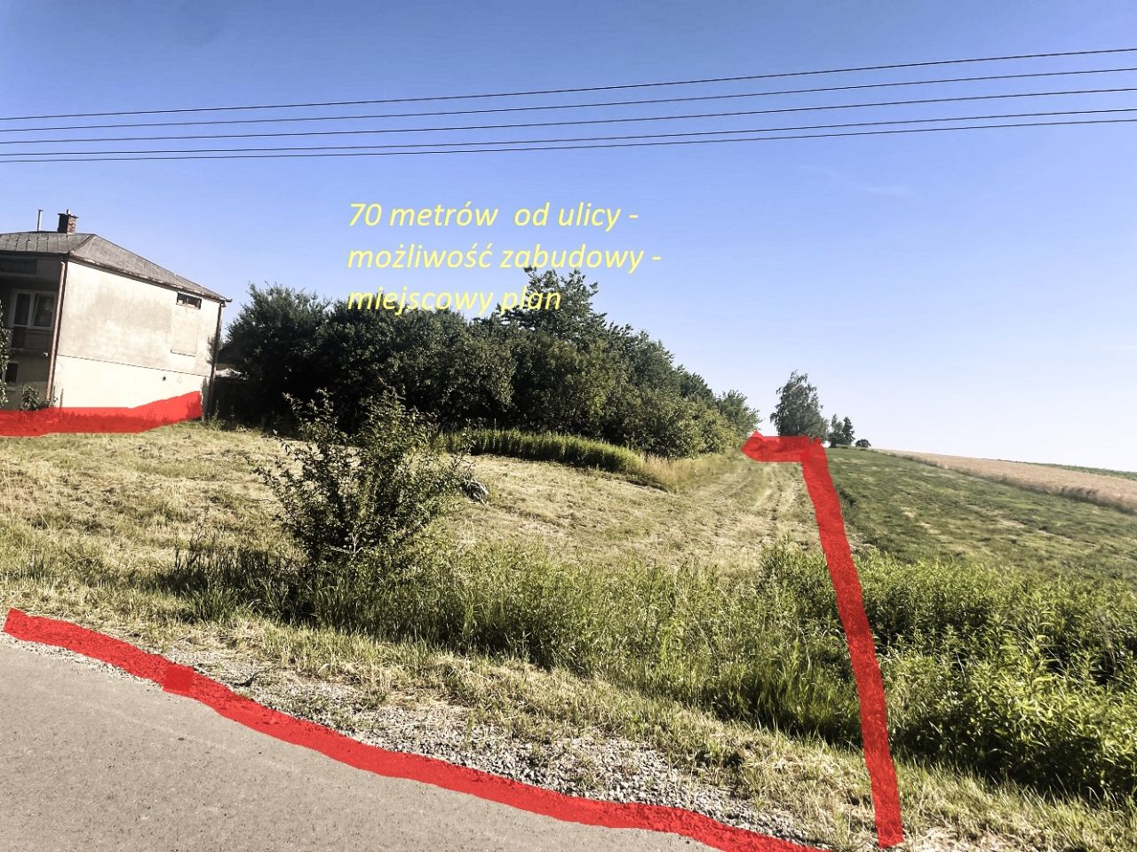 Działka rolno-budowlana Niwa. Zdjęcie 3