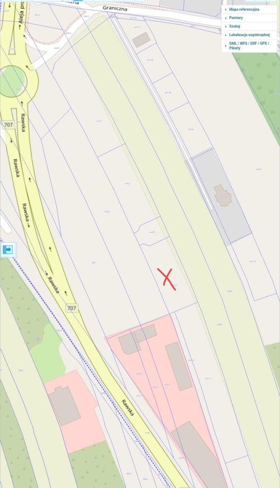 Działka inwestycyjna Skierniewice, ul. Rawska. Zdjęcie 3