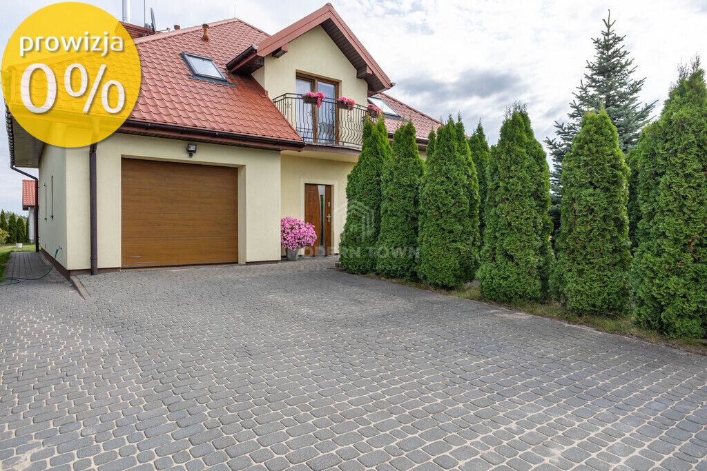 dom wolnostojący, 5 pokoi Rusiec