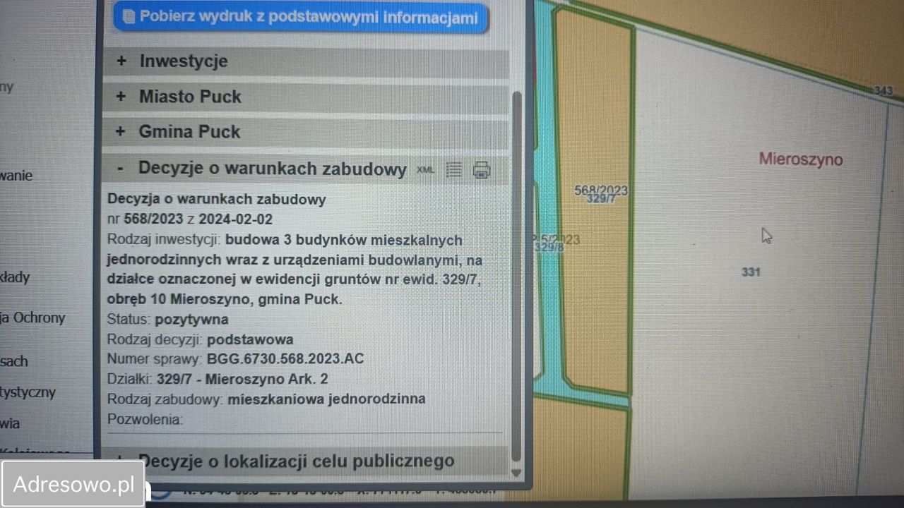 Działka budowlana Mieroszyno, ul. Hannemannów. Zdjęcie 7
