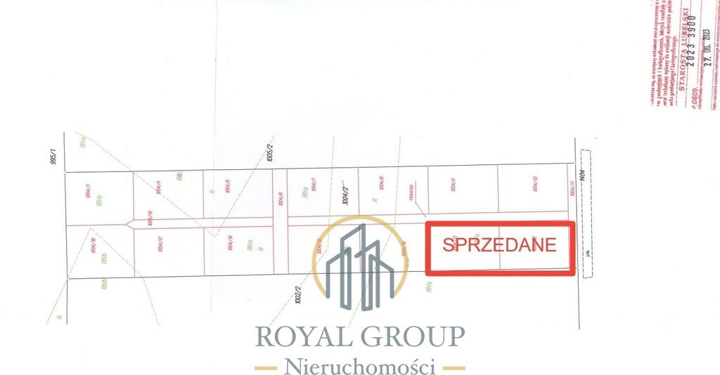 Działka budowlana Rudka Kozłowiecka. Zdjęcie 9