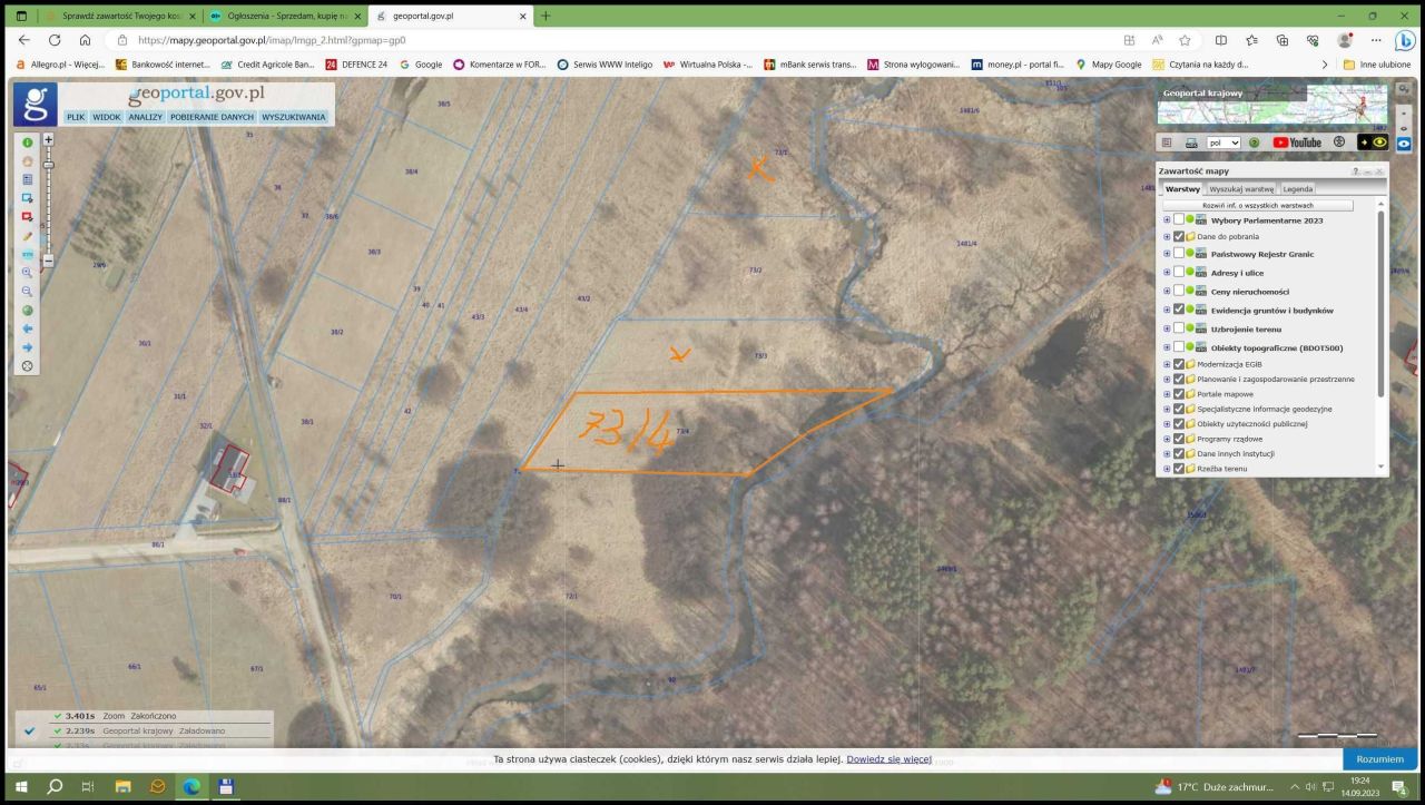 Działka rolno-budowlana Dąbrowa Górnicza Błędów, ul. Turystyczna. Zdjęcie 5