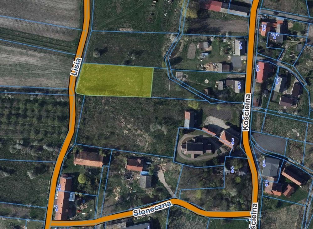 Działka budowlana Drągowina, ul. Lisia. Zdjęcie 1