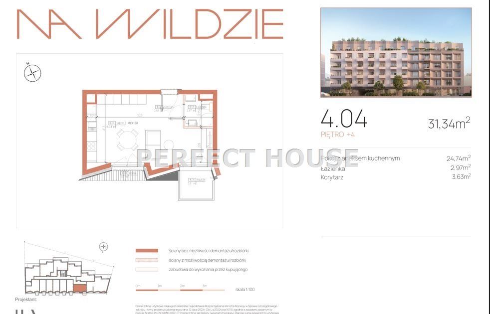 Mieszkanie 1-pokojowe Poznań Wilda, ul. Władysława Sikorskiego. Zdjęcie 8