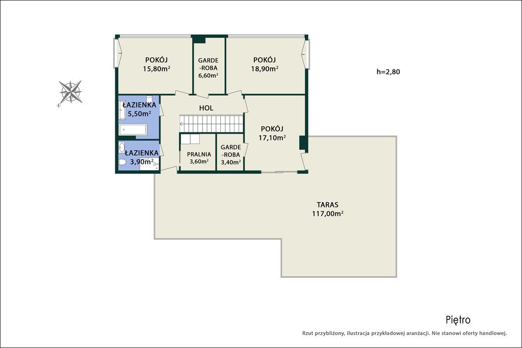 dom wolnostojący, 5 pokoi Magdalenka, ul. Paprociowa. Zdjęcie 43