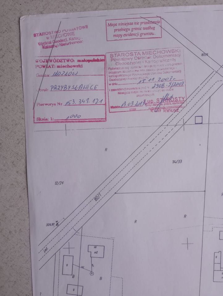 Działka budowlana Przybysławice. Zdjęcie 2