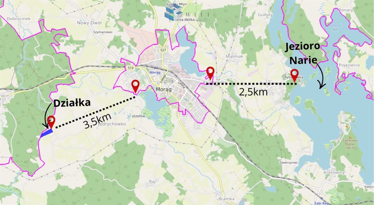 Działka budowlana Jędrychówko. Zdjęcie 11