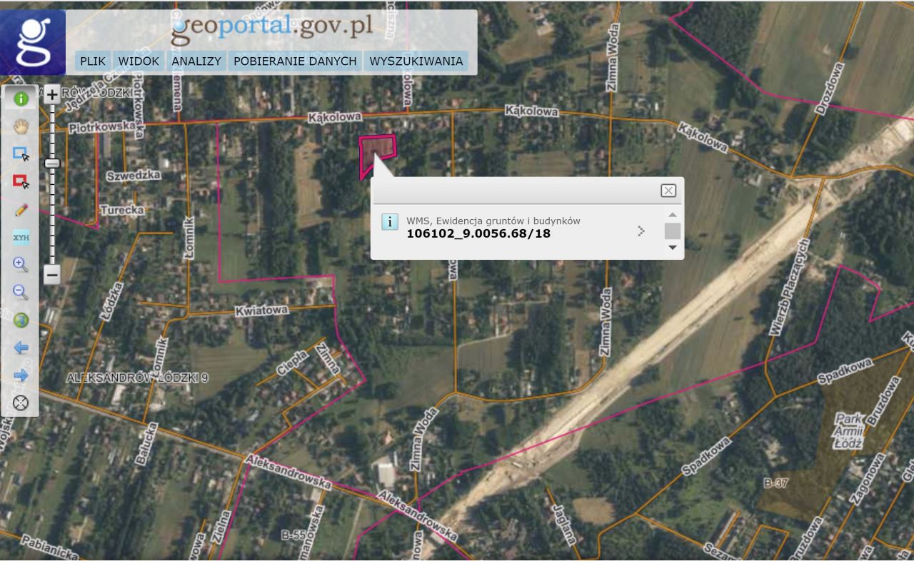 Działka inna Łódź Teofilów, ul. Kąkolowa. Zdjęcie 3