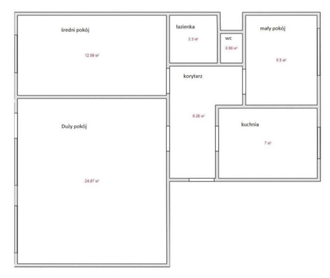 Mieszkanie 3-pokojowe Skierniewice. Zdjęcie 5