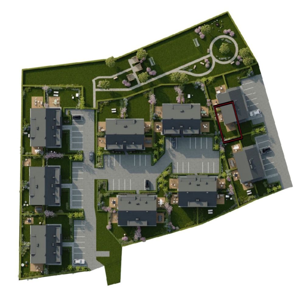 Mieszkanie 3-pokojowe Niepołomice. Zdjęcie 3