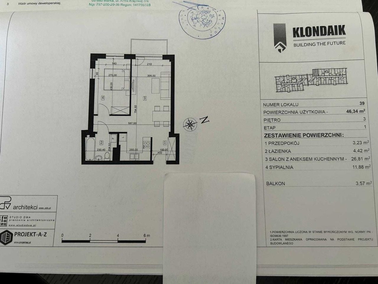 Mieszkanie 2-pokojowe Góra Kalwaria, ul. Fryderyka Chopina. Zdjęcie 2