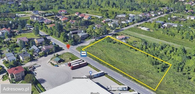Działka inwestycyjna Łódź Górna, ul. Tomaszowska. Zdjęcie 1