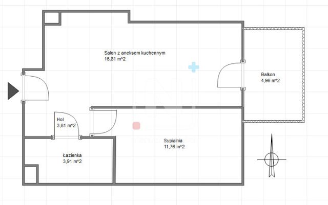 Mieszkanie 2-pokojowe Warszawa Ursynów, ul. Hilarego Koprowskiego. Zdjęcie 13