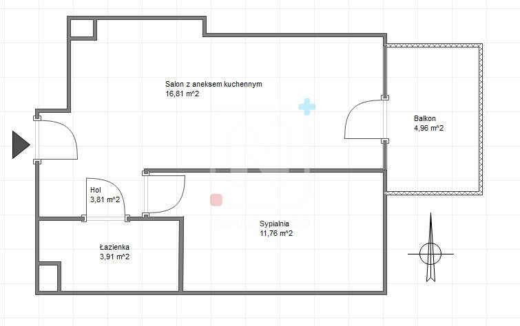 Mieszkanie 2-pokojowe Warszawa Ursynów, ul. Hilarego Koprowskiego. Zdjęcie 13