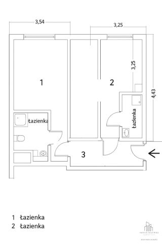 Mieszkanie 3-pokojowe Wrocław, ul. Sudecka. Zdjęcie 12