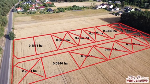 Działka budowlana Wołuszewo. Zdjęcie 1