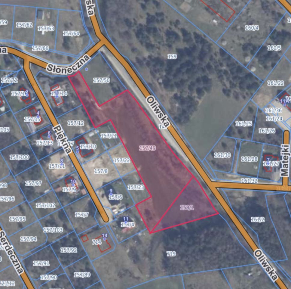 Działka budowlana Kielno, ul. Słoneczna. Zdjęcie 15