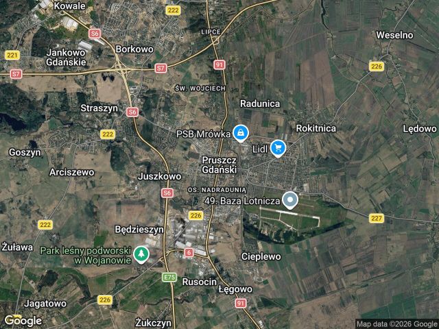 Mieszkanie 3-pokojowe Pruszcz Gdański, Władysława Sikorskiego 36. Zdjęcie 1