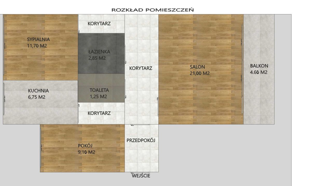 Mieszkanie 3-pokojowe Wrocław Fabryczna, ul. Strzegomska. Zdjęcie 7
