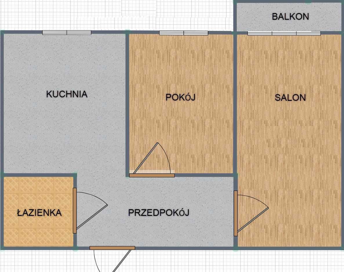 Mieszkanie 2-pokojowe Zawiercie Kromołów, ul. Józefa Piłsudskiego. Zdjęcie 7