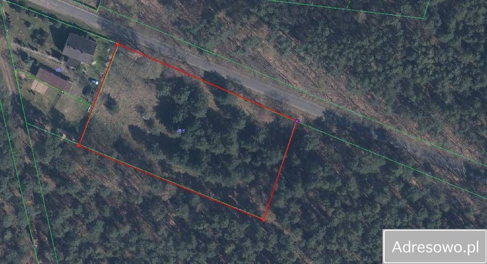 Działka budowlana Krzesin. Zdjęcie 5