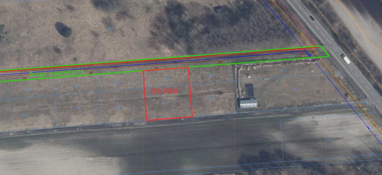 Działka budowlana Czerwonka. Zdjęcie 2