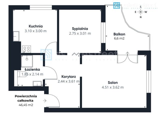 Mieszkanie 2-pokojowe Kraków Górka Narodowa, ul. abp. Zygmunta Szczęsnego Felińskiego. Zdjęcie 17