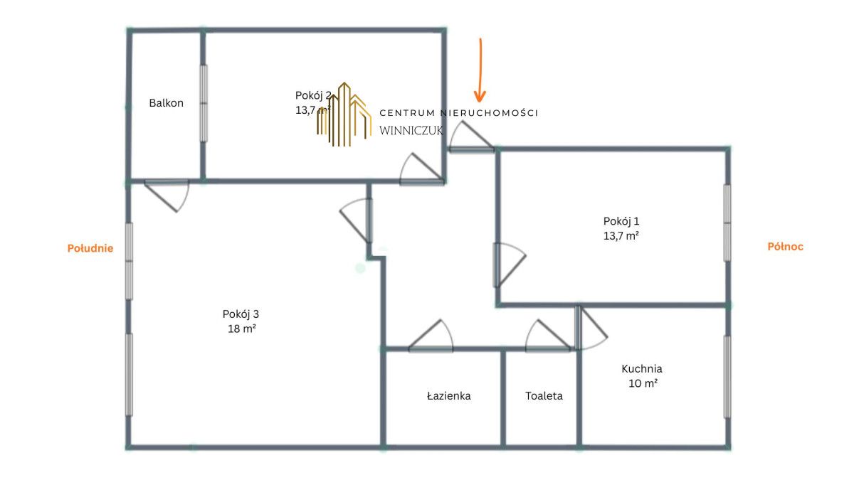 Mieszkanie 3-pokojowe Oleśnica, ul. Mikołaja Kopernika. Zdjęcie 12