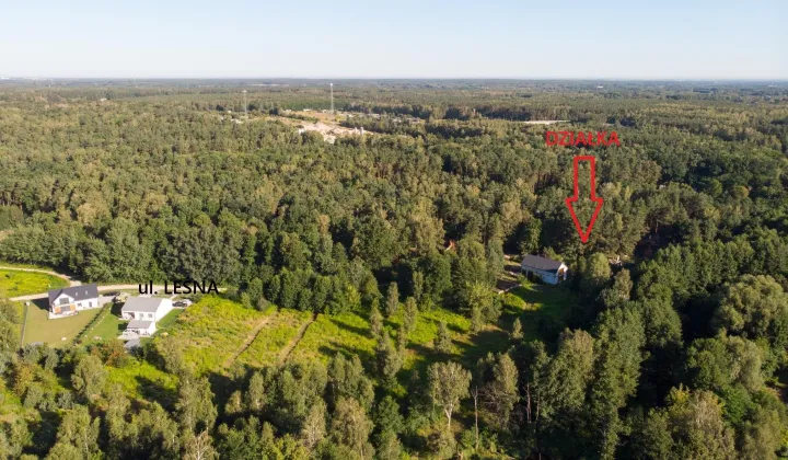 Działka budowlana Dąbrówka Wielka, ul. Leśna