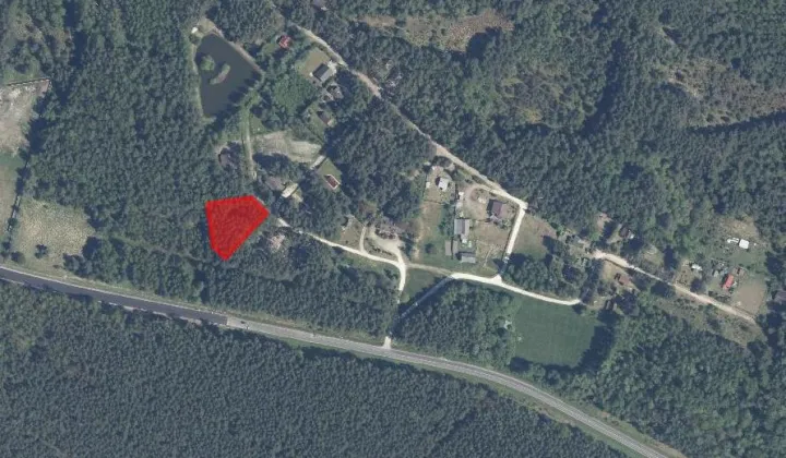 Działka rekreacyjna Brzozowa