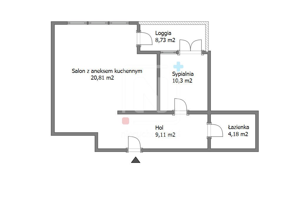 Mieszkanie 2-pokojowe Warszawa Mokotów, ul. Cybernetyki. Zdjęcie 5