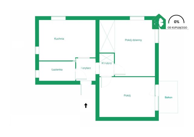 Mieszkanie 2-pokojowe Gdynia Orłowo, ul. Popiela. Zdjęcie 14