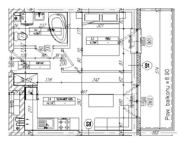 Mieszkanie 2-pokojowe Lublin Ponikwoda. Zdjęcie 10