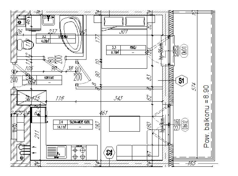 Mieszkanie 2-pokojowe Lublin Ponikwoda. Zdjęcie 10