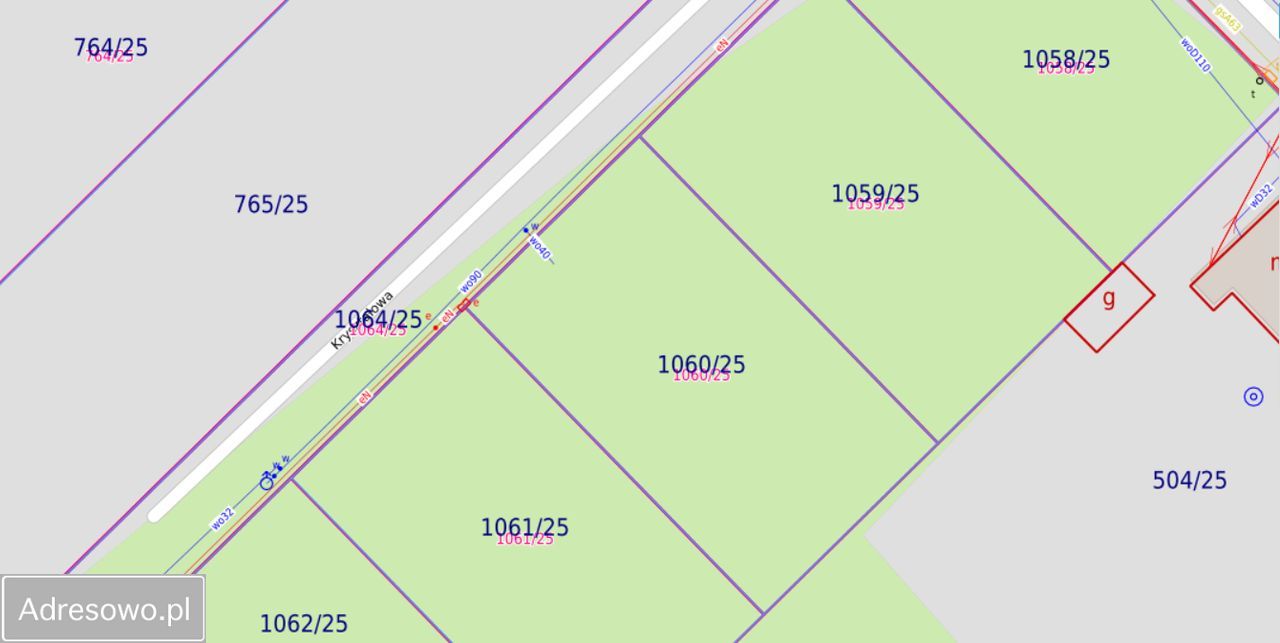 Działka budowlana Wilcza, ul. Kryształowa. Zdjęcie 3