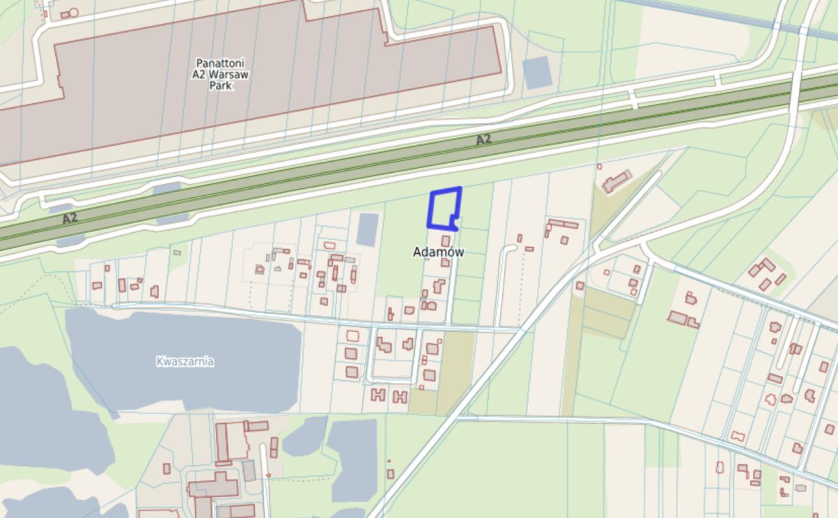 Działka budowlana Adamów. Zdjęcie 11