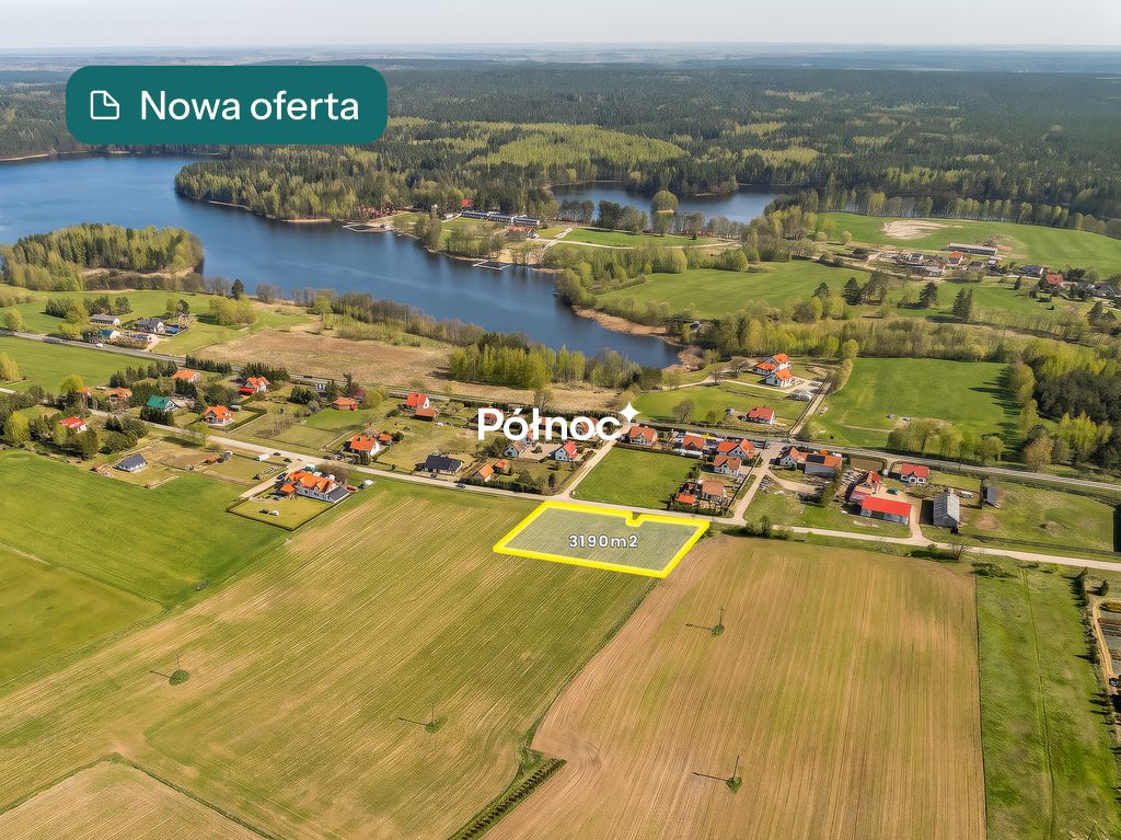 Działka budowlana Piecki. Zdjęcie 1