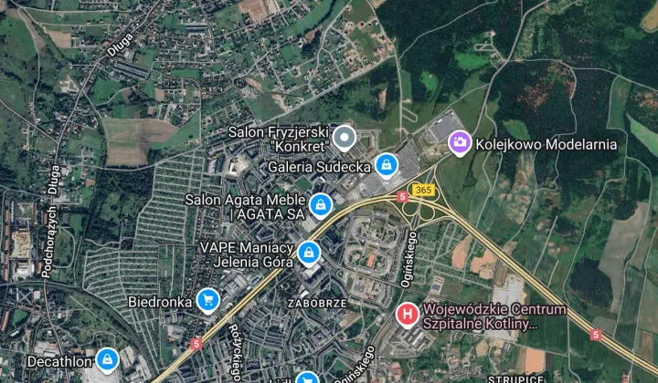 Mieszkanie 4-pokojowe Jelenia Góra Zabobrze, ul. Tadeusza Sygietyńskiego