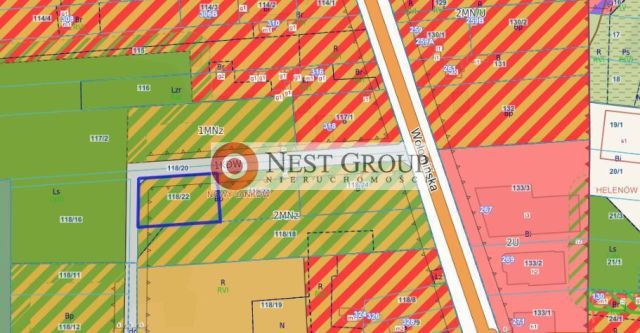 Działka budowlana Nowy Janków, ul. Wołomińska. Zdjęcie 3