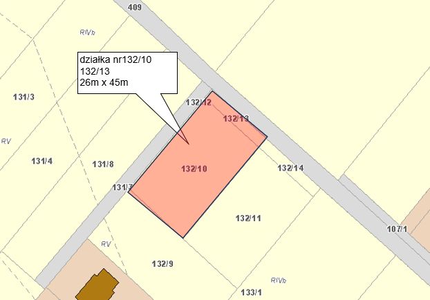 Działka budowlana Ratowice, ul. Orzechowa. Zdjęcie 2