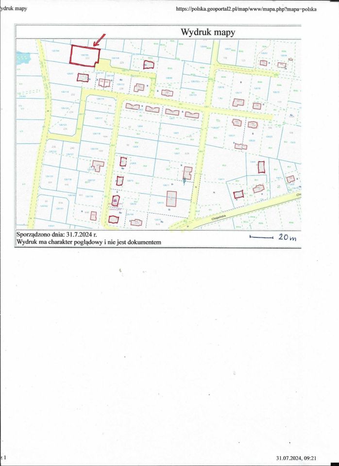 Działka budowlana Dębno, ul. Chojeńska. Zdjęcie 2